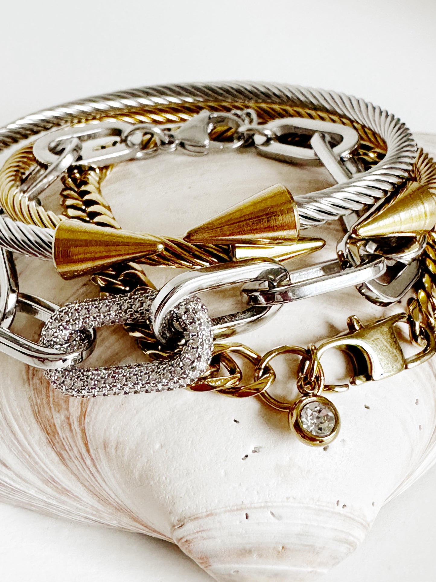 The Edgy Luxe Stack