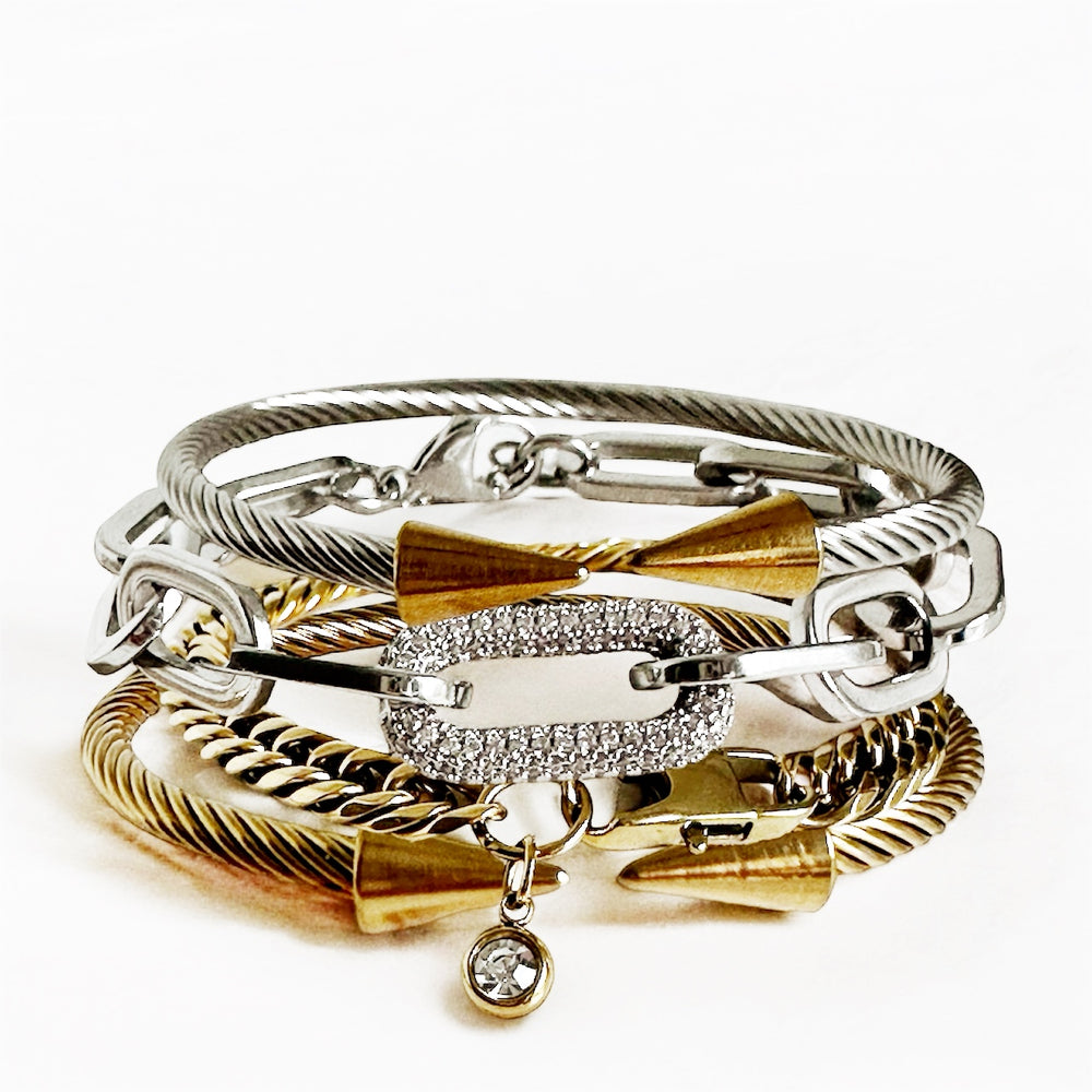 The Edgy Luxe Stack