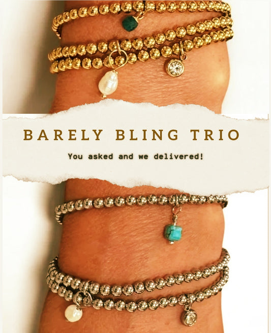 Barely Bling Trio